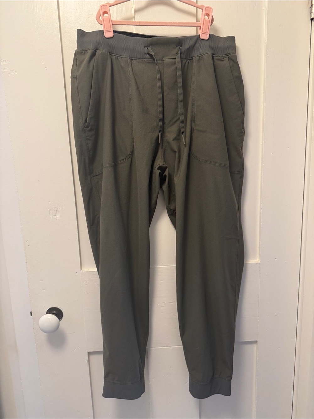 lululemon athletica Olive Green Men's Jogger Pants - GUC